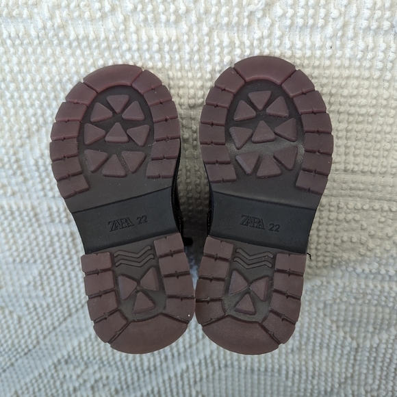 Zara║Plum Chelsea Boots║Size 22 - Picture 5 of 5